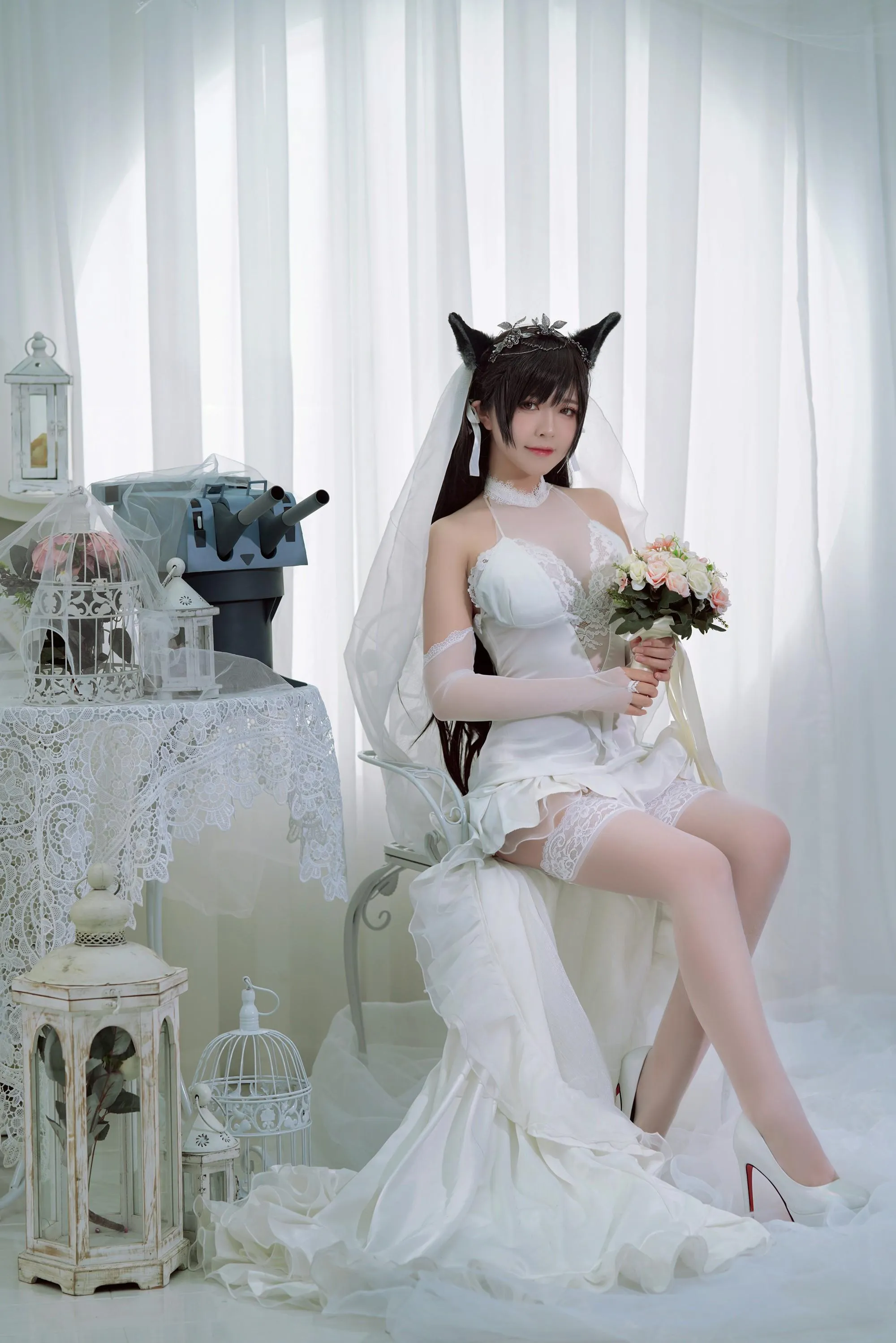半半子 – NO.25 爱宕花嫁 [30P]插图2